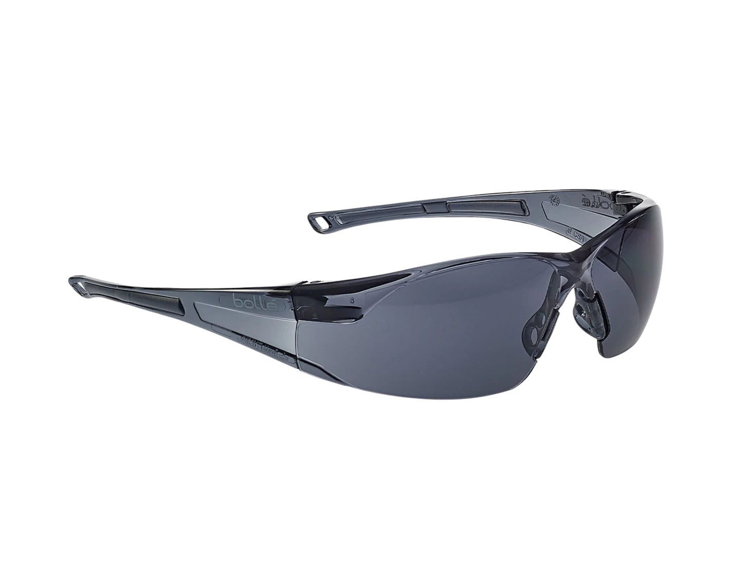 BOLLE Rush Safety Glasses Smoke Lens (Pack of 10)