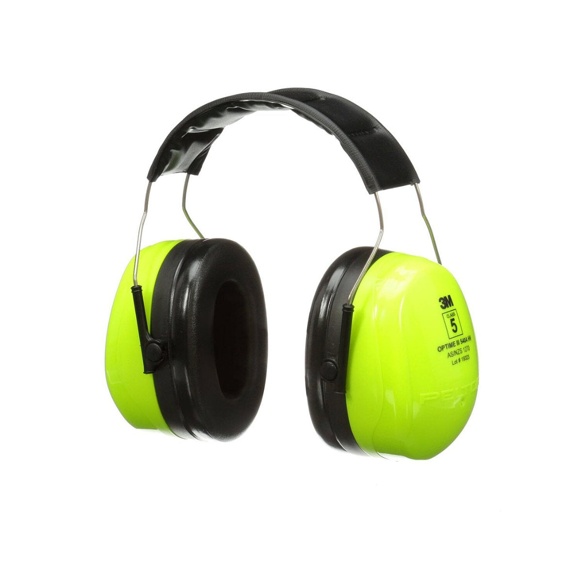 3M™ PELTOR™ Optime™ III High Visibility Headband Format Earmuff, 33dB (Class 5) H540AHV (Each)