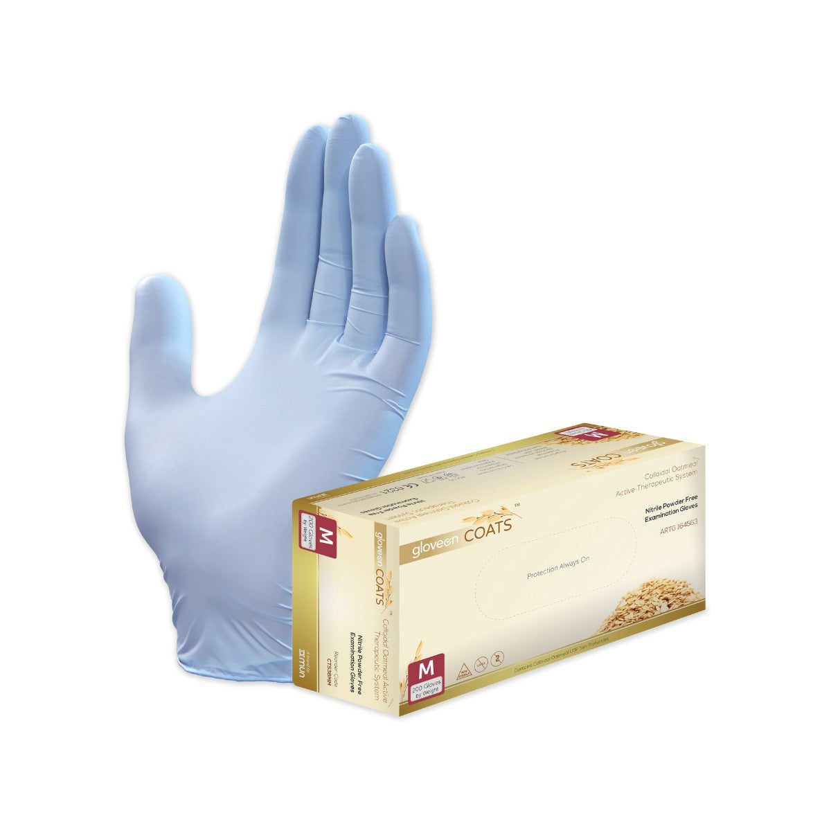 GloveOn® COATS® Nitrile Gloves CTS121 (Carton of 10 Boxes)