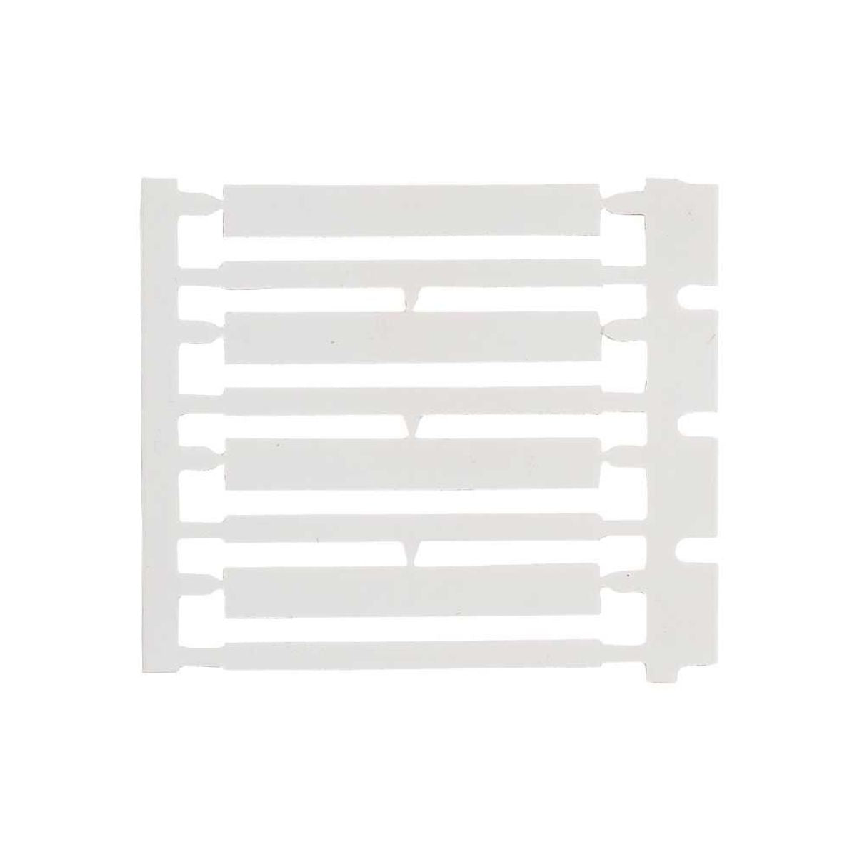 M6-30-390 Durasleeve Wire Marking Inserts, B-390, White (Roll of 300)