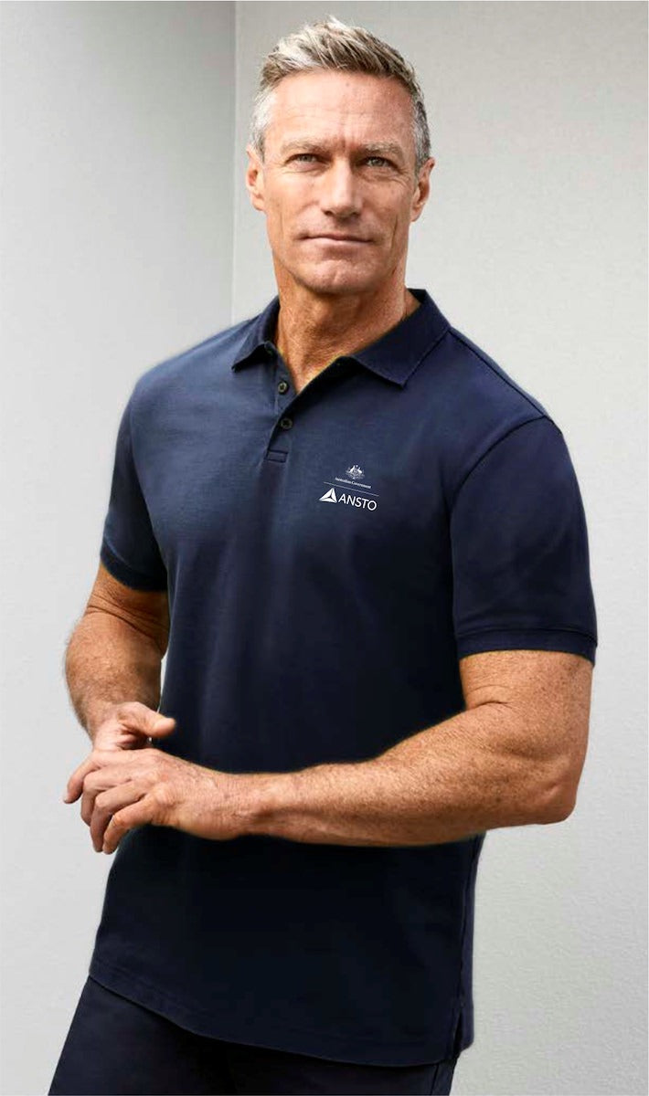 ANSTO Men's City Polo with pocket ANP-P105MSNA