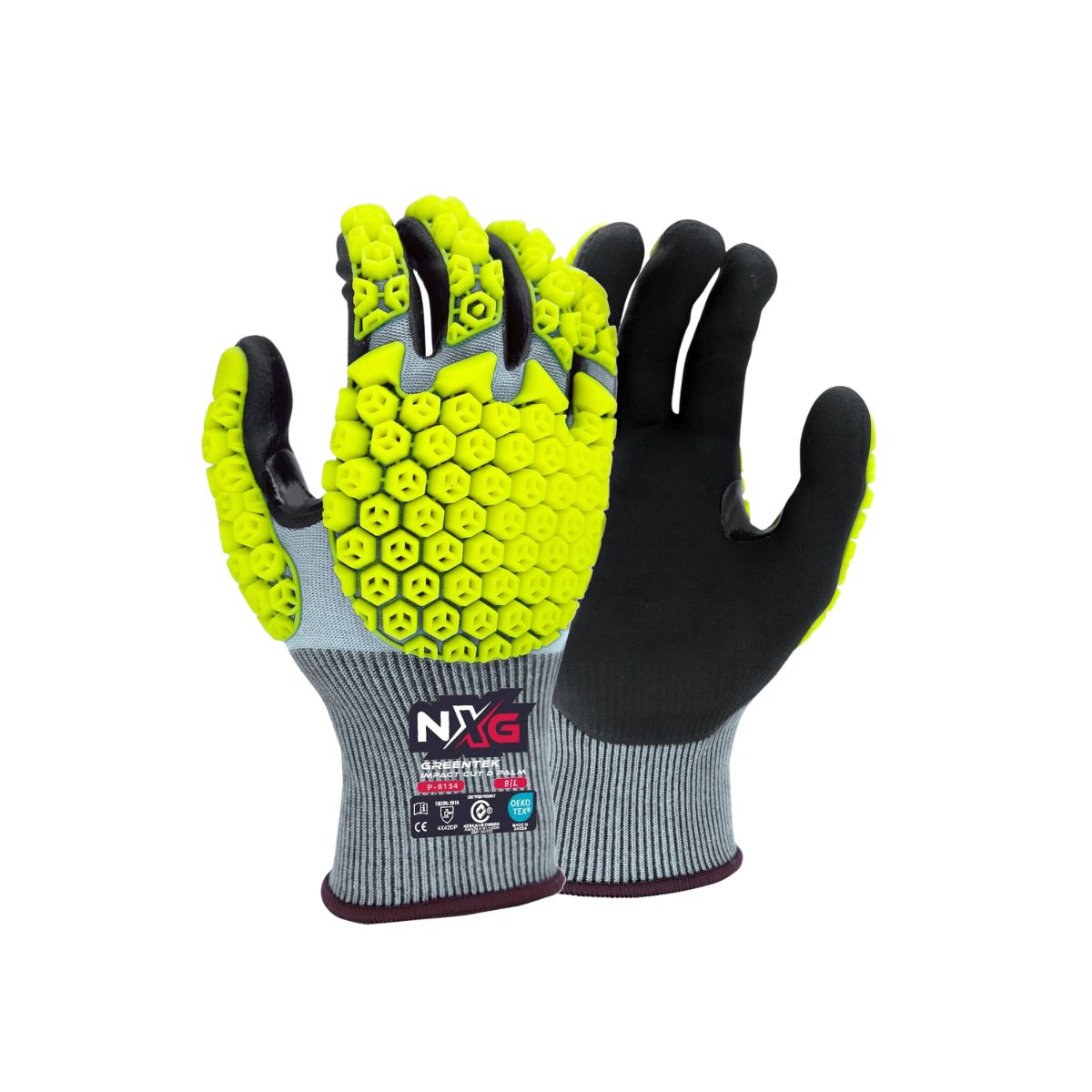 NXG™ Impact Cut™ D Palm P-8134GT (Pack Of 12)