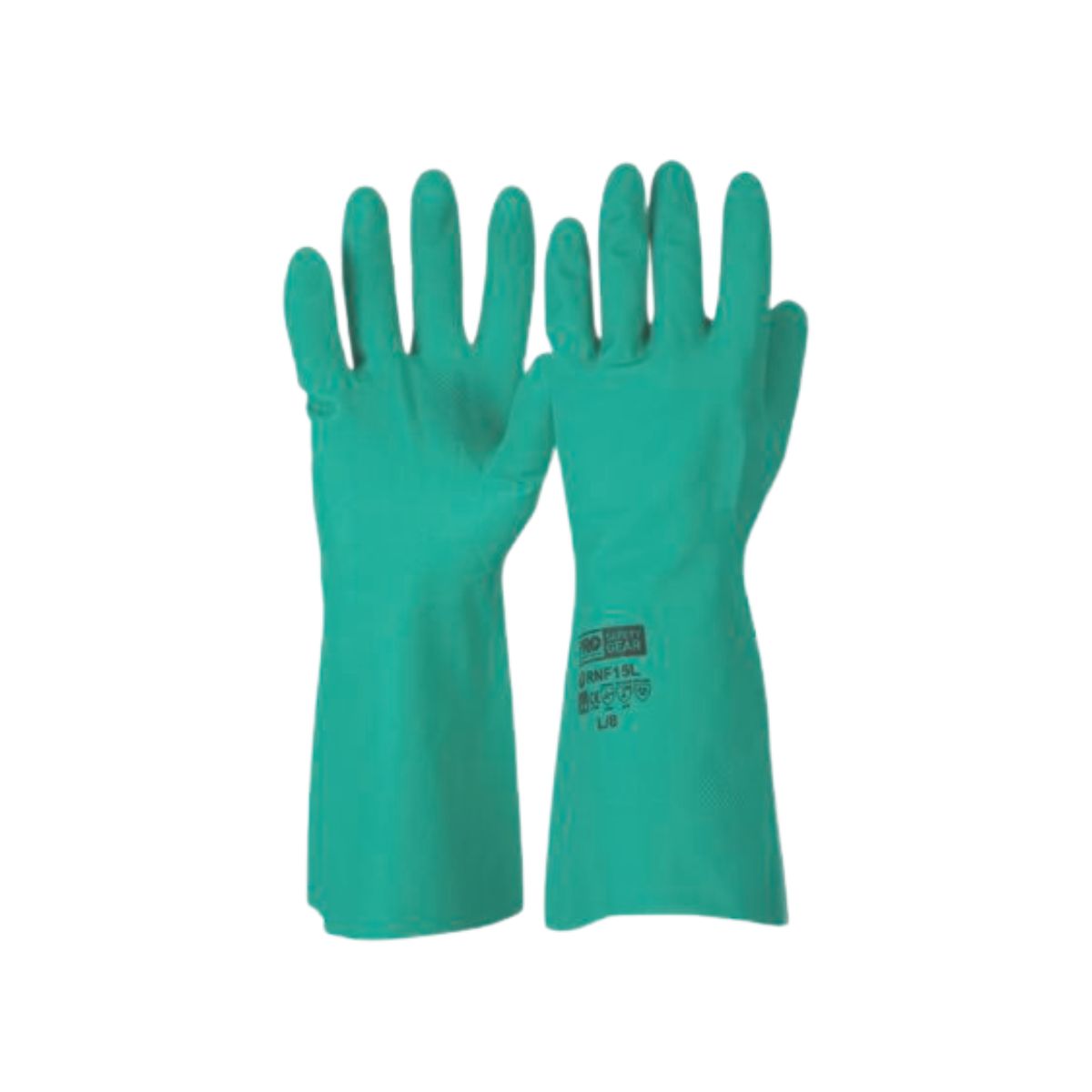 ProChoice Green Nitrile Gloves RNF15 (Pack of 12)