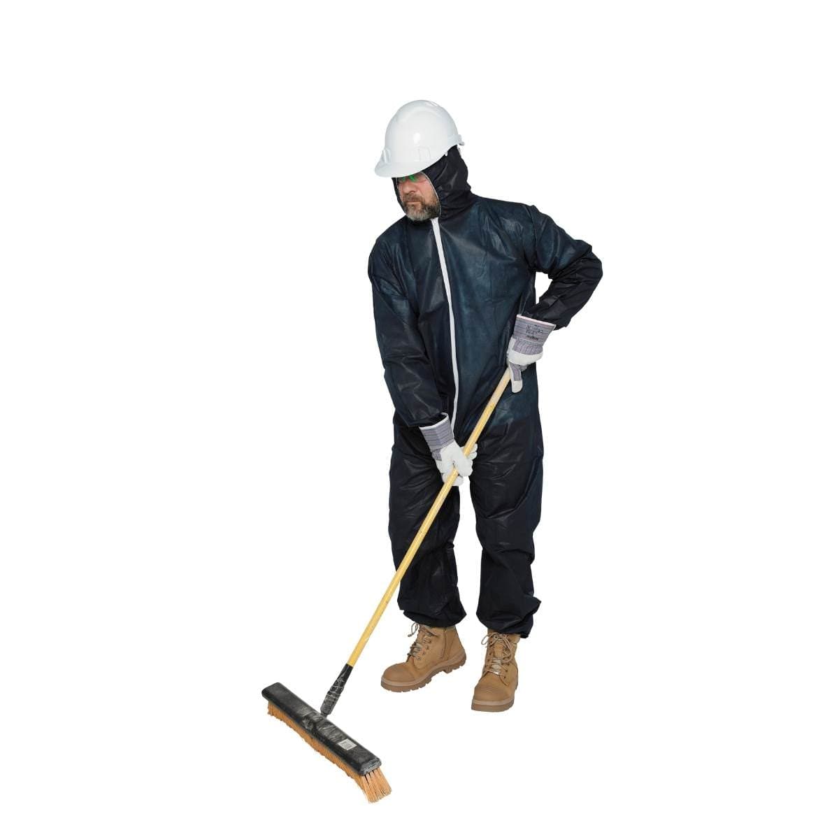 SafeRite® Disposable Coverall Blue Polypropylene SRDCPPB (Each)