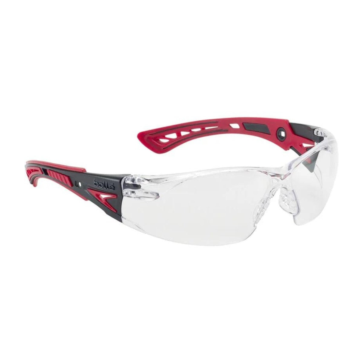 Bolle Rush+ Safety Glosses Anti Scratch /Anti Fog Clear Lens (Pack of 10)