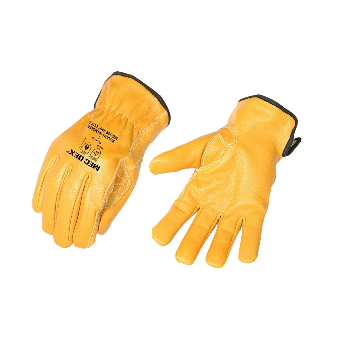 MECDEX Rough Handler Rigger 360 Cut F PR-618 (Pack of 6)