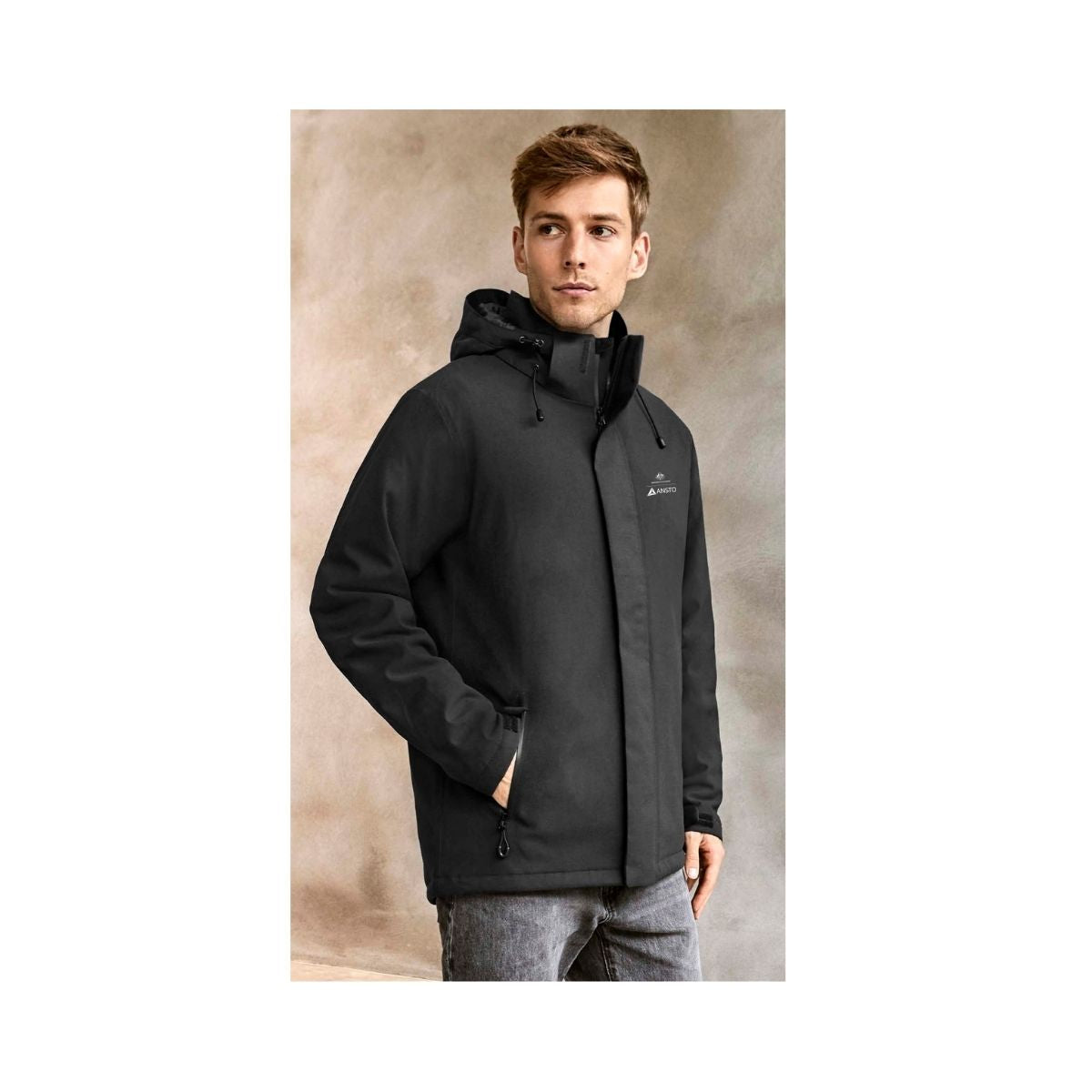 ANSTO Mens Eclipse Jacket AN-J132MBK