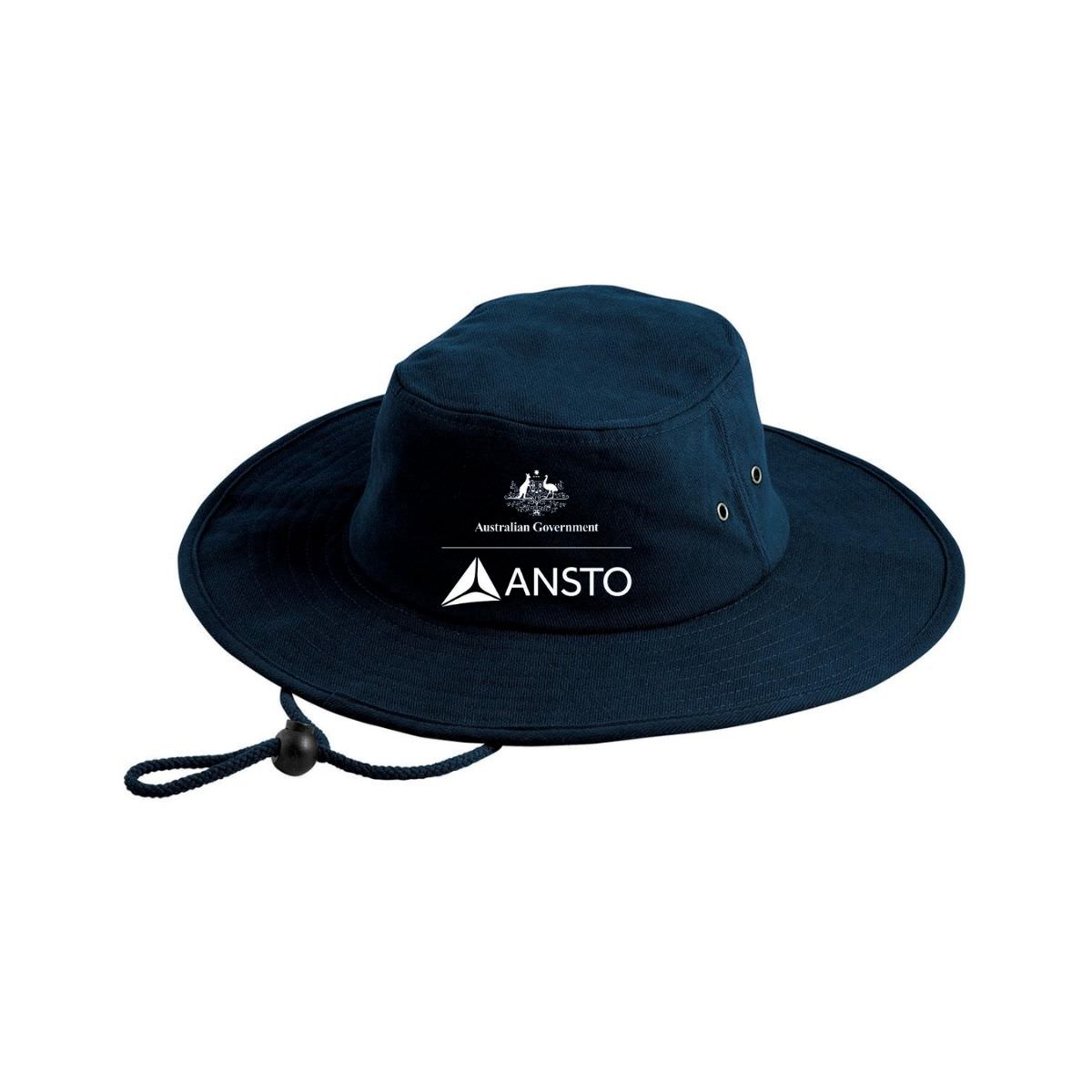 ANSTO Wide Brimmed Hat AN-4287-NAV