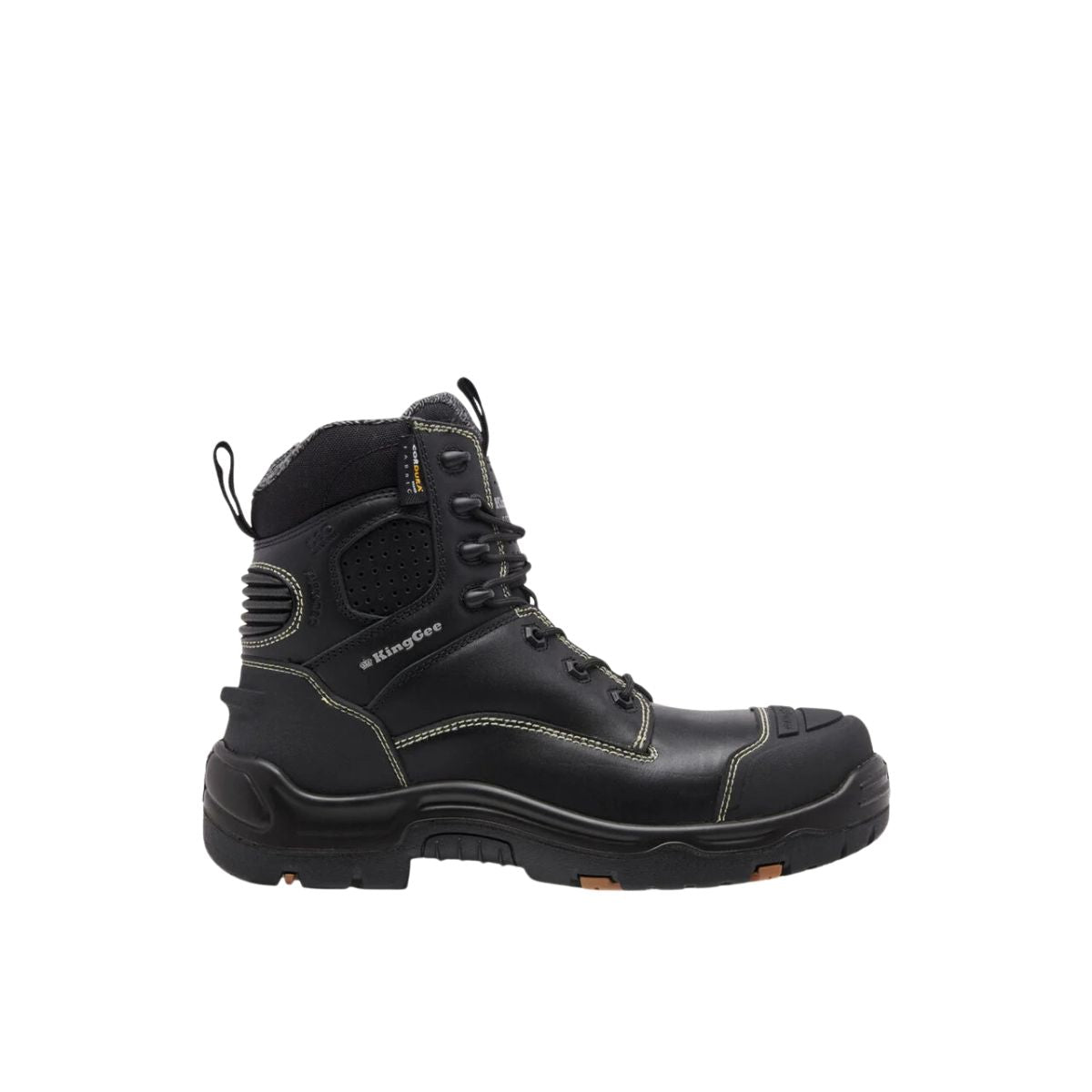 KingGee ONYX 6CZ Composite Toe Work Boot - Black K28000