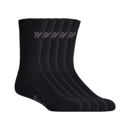 Hard Yakka Cotton Crew Work Sock 5 Pack Y20035