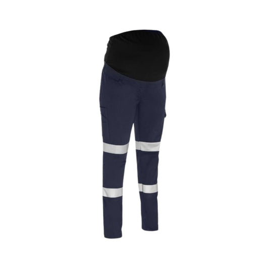 Bisley Women's Taped Stretch Cargo Maternity Work Pants BPLM6008T