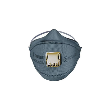Respirator TRIDENT® Flat Fold P2 Carbon Valved (Box of 20)