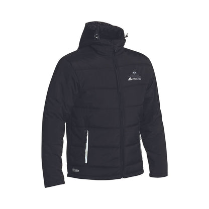 ANSTO Puffer Jacket With Adjustable Hood AN-BJ6928BK