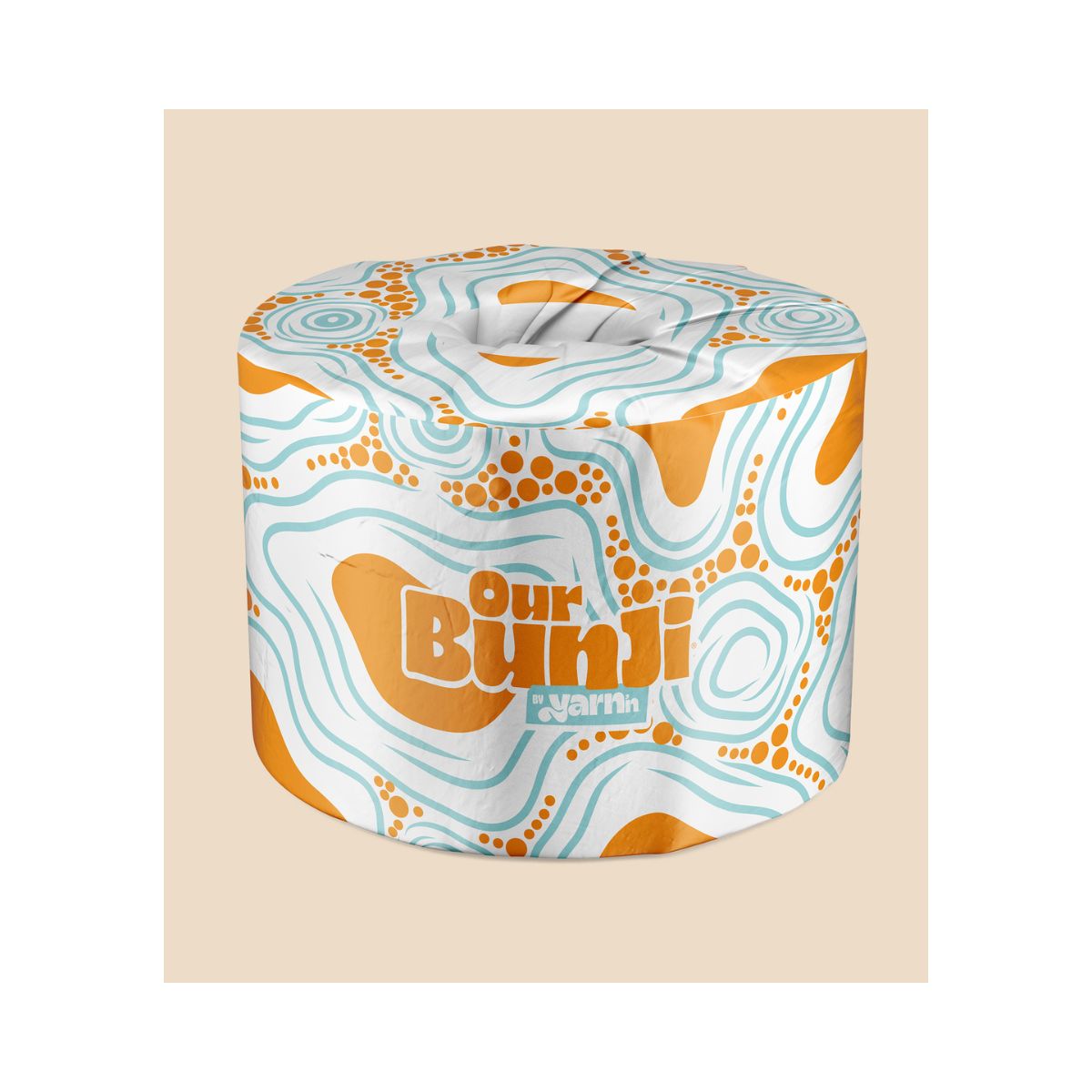 yarn'n Bunji Toilet Paper 2ply 400sheet Recycled Rolls  OBTP48AK07 (Carton of 48)