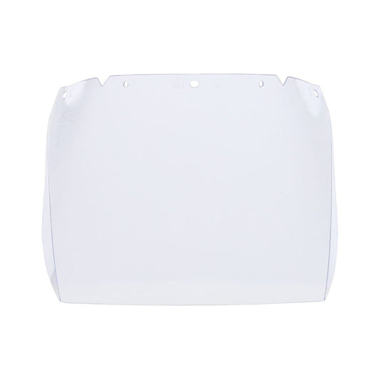 MSA V-Gard Hard Hat Visor Polycarbonate Clear Flat Anti-fog & Anti-scratch 10115839