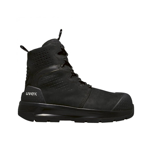 uvex 3 X-Flow P Zip Penetration Resistant Work Boots (Black)