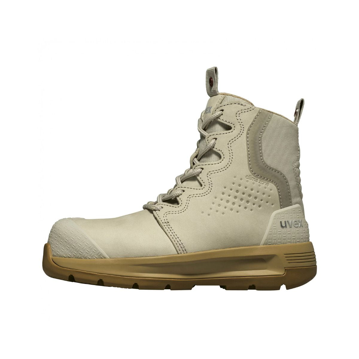 uvex 3 X-Flow Women's Zip - Work Boots Cement