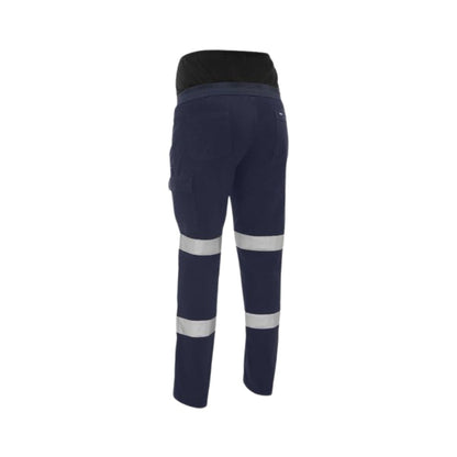 Bisley Women's Taped Stretch Cargo Maternity Work Pants BPLM6008T