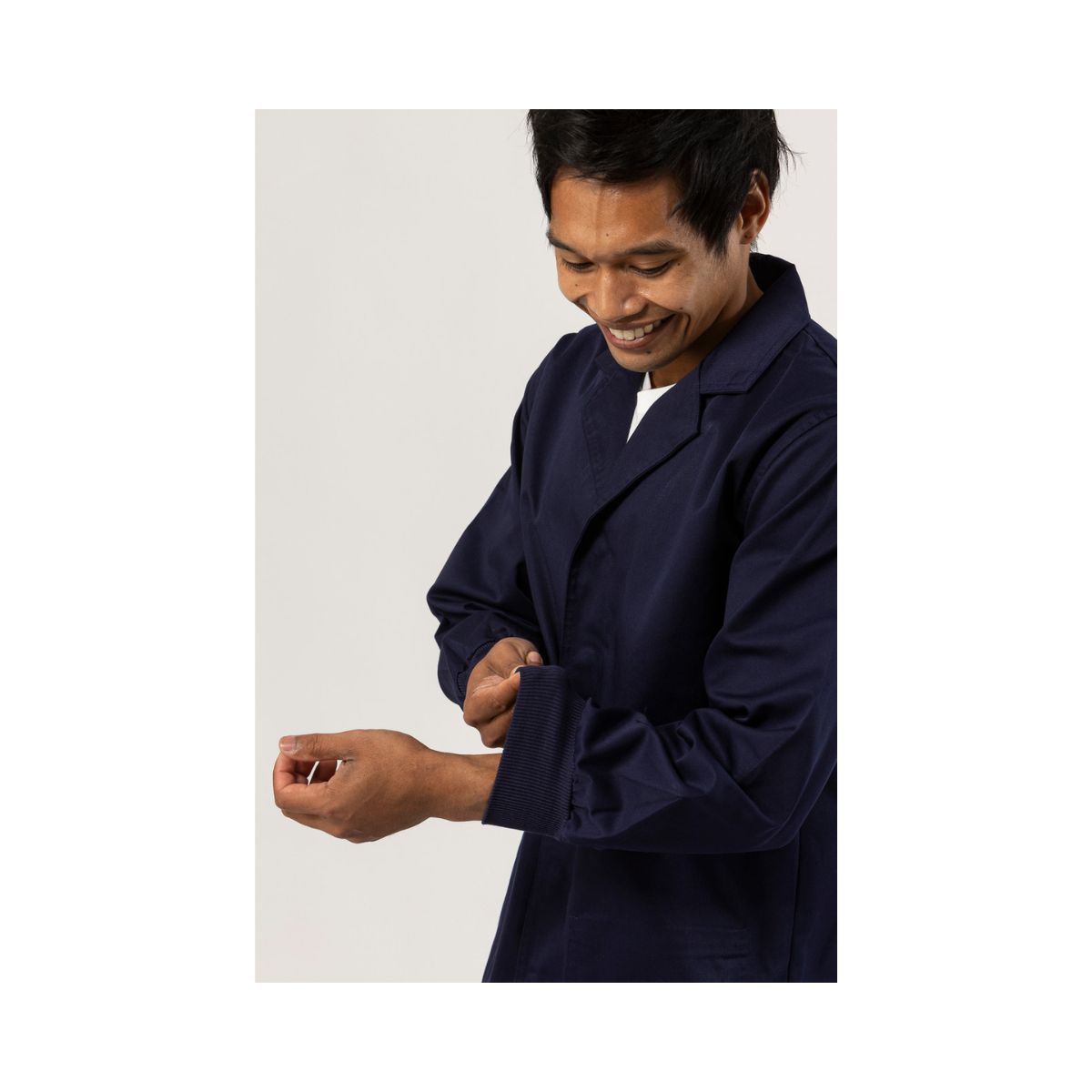 Source SBG Lab Coat Navy - Unisex