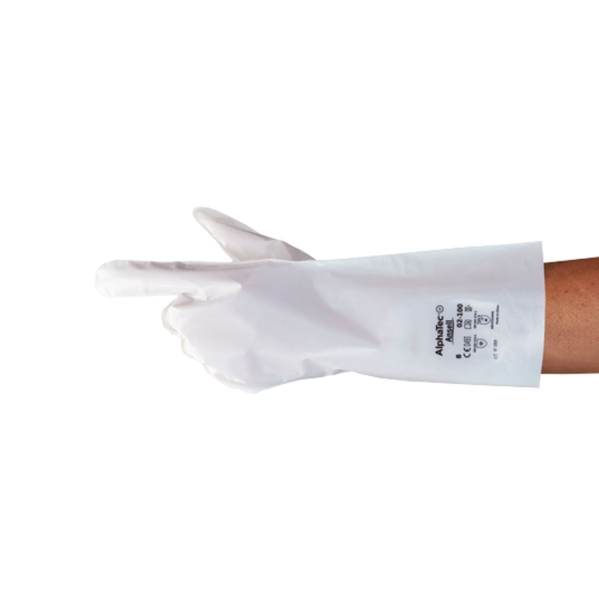 Ansell AlphaTec® Chemical Resistant Gloves 02-100 (Box of 12 pairs)