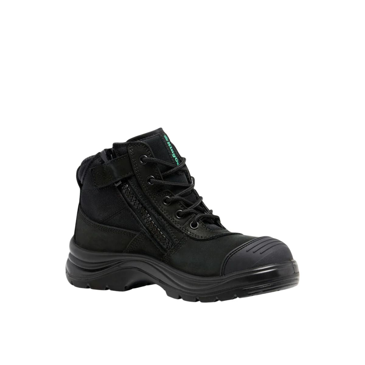 KingGee Women’s Zip/Lace Steel Cap 5" Work Boots