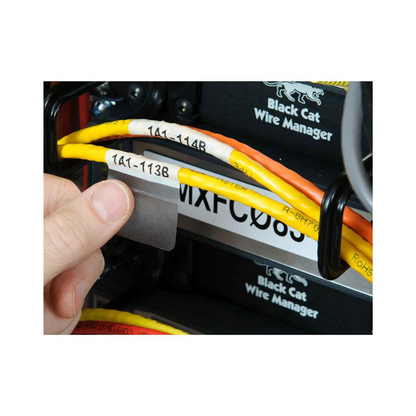 Self-Laminating Vinyl Wrap Around Wire and Cable Labels for M6 & M7 Printers - 38.10 mm (H) x 12.70 mm (W) - (Roll of 500 Labels)