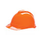 MSA V-Gard 500 Hard Hat, Vented, Push-Key 6pt Suspension 229700V