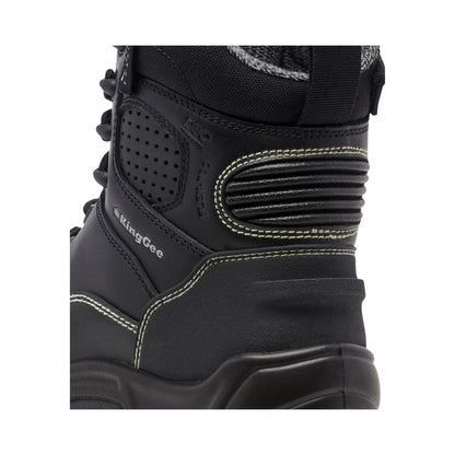 KingGee ONYX 6CZ Composite Toe Work Boot - Black K28000