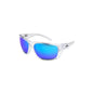 uvex aquarius - Clear Frame / Blue Mirror Lens - Stylish Safety Glasses 9101-079 (Each)