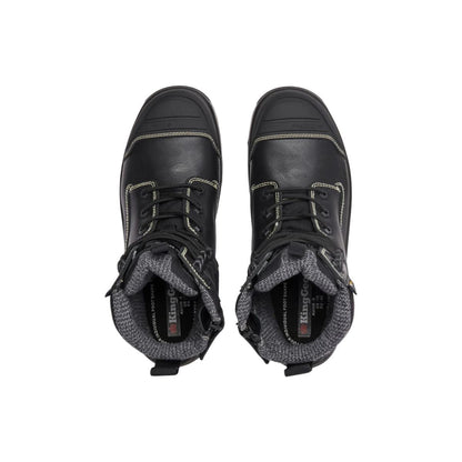 KingGee ONYX 6CZ Composite Toe Work Boot - Black K28000