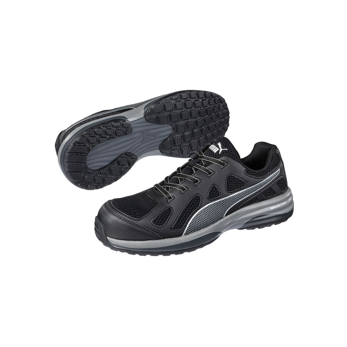 Puma Pursuit Safety Shoe Black/Grey 644567