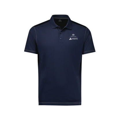 ANSTO Men's Dart Short Sleeve Polo AN-P419MSNANA