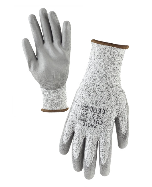 Eagle Gloves Cut 5C PU Coating (Pair)