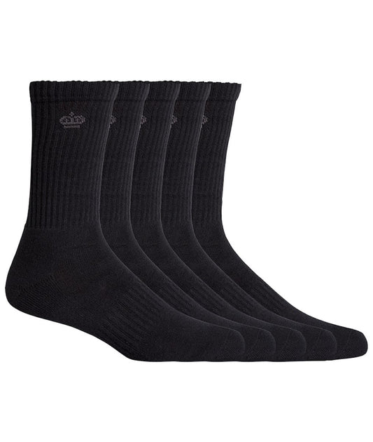 KingGee Men's Crew Cotton Work Sock K09035 (Pack of 5)