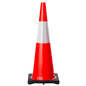 KWN Fluro Traffic Cone With 3M 3340 Class 1 Reflective Tape