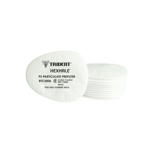 Respirator TRIDENT® HEXHALE® P2 Particulate PreFilter (10)