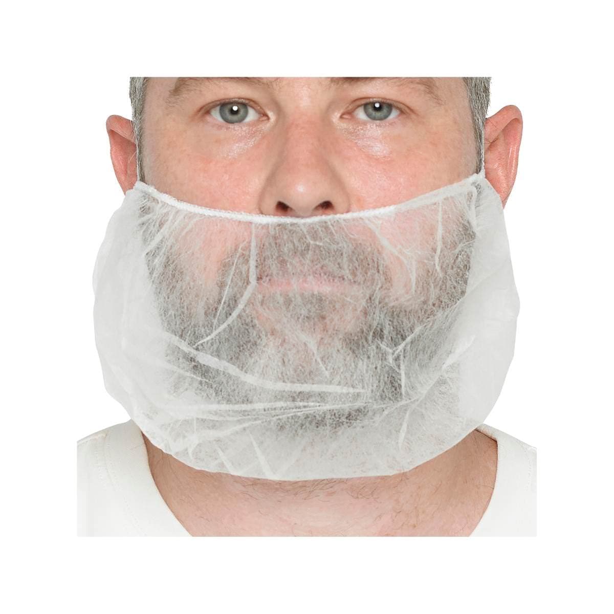 SafeRite® Disposable Beard Covers SRDBC (Carton of 1000)