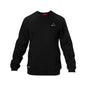 ANSTO Crew Neck Fleece Jumper AN-Y19324BK