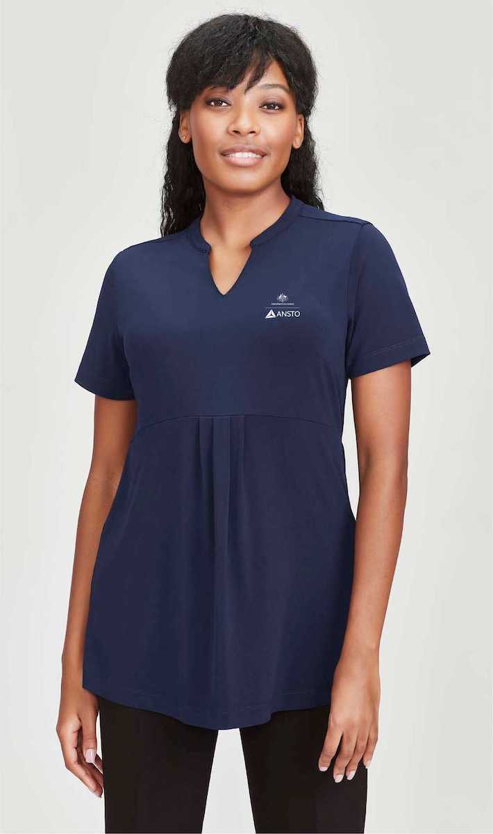 ANSTO Women's Marli Stretch Tunic T-Top AN-RT262LSNA